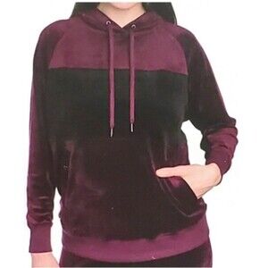 NWT Champion Elite Women's Two Pocket Pullover Soft Hoodie SONOMA/BLK - L